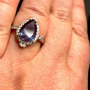 Alexandrite Sterling Silver Ring 💍